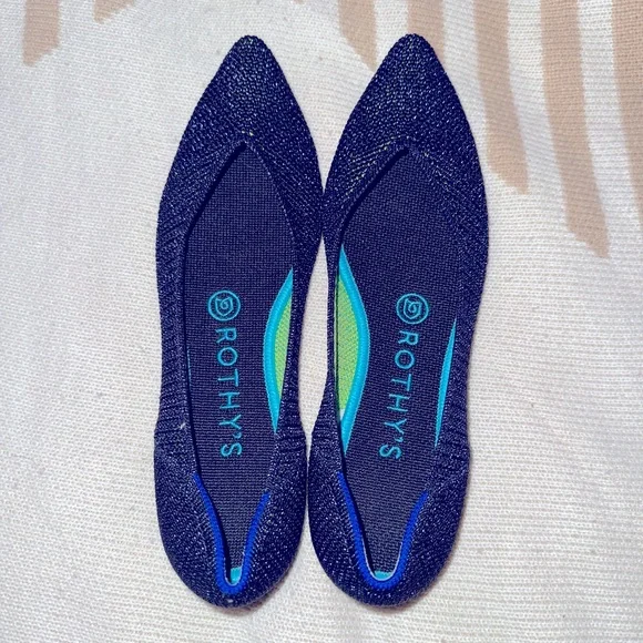 Rothy’s Metallic Lattice Stitch Point - Picture 2 of 7